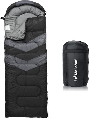 MalloMe Sleeping Bags for Adults Cold Weather & Warm - Backpacking Cam
