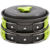 10 Piece Camping Cookware Mess Kit - MalloMe