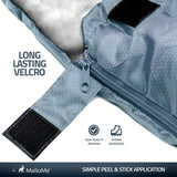 Double Camping Sleeping Bag in Grey - MalloMe