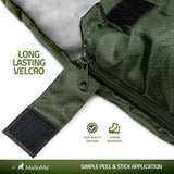 Double Camping Sleeping Bag in Green - MalloMe