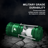 MalloMe Camping Lantern LED Emergency Light Battery Powered 4 Pack - MalloMe