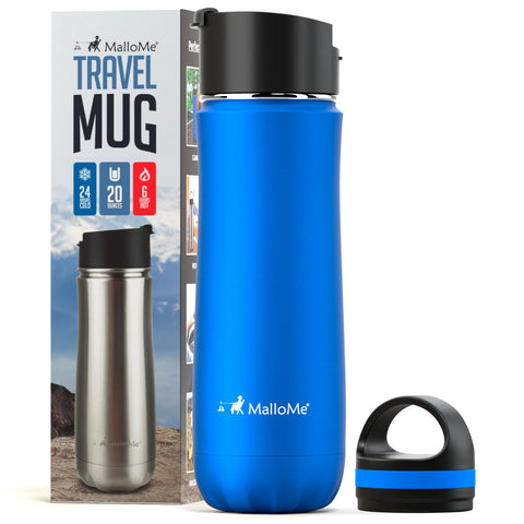 Insulated Stainless Steel Coffee Travel Mug 20 oz - MalloMe