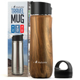 Insulated Stainless Steel Coffee Travel Mug 20 oz - MalloMe
