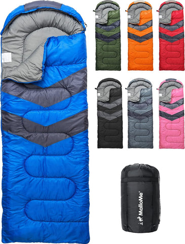 Double Camping Sleeping Bag in Blue