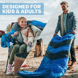 MalloMe Sleeping Bags for Adults Cold Weather & Warm - Backpacking Camping Sleeping Bag for Kids 10-12, Girls, Boys - Lightweight Compact Camping Essentials Gear Accessories Hiking Sleep Must Haves ( 0°F to 45°F)