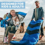 Double Camping Sleeping Bag in Blue