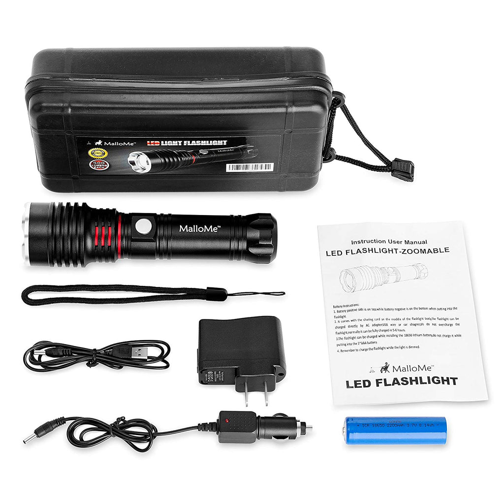 can you overcharge rechargeable flashlight LED Rechargeable Flashlight Torch – MalloMe