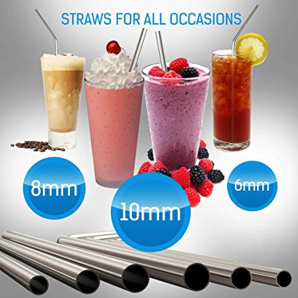 Reusable Metal Straw – ECLECTIC CO. Local. Sustainable. Handmade.