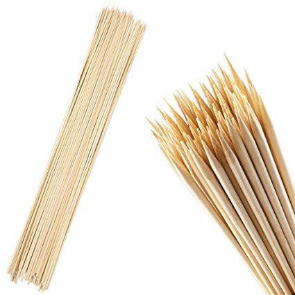 100 Pack 30 Inch Bamboo Roasting Sticks – MalloMe