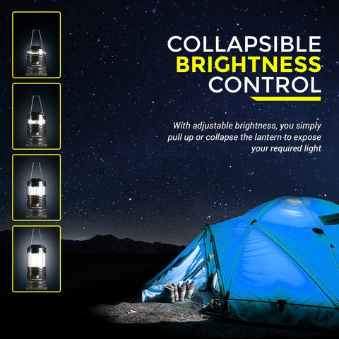 MalloMe Camping Lantern Multi 4 Pack