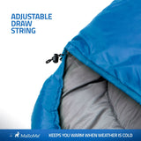 Single Camping Sleeping Bags - Blue - MalloMe