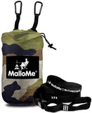 Double Portable Camping Hammock With Straps - Military Camo